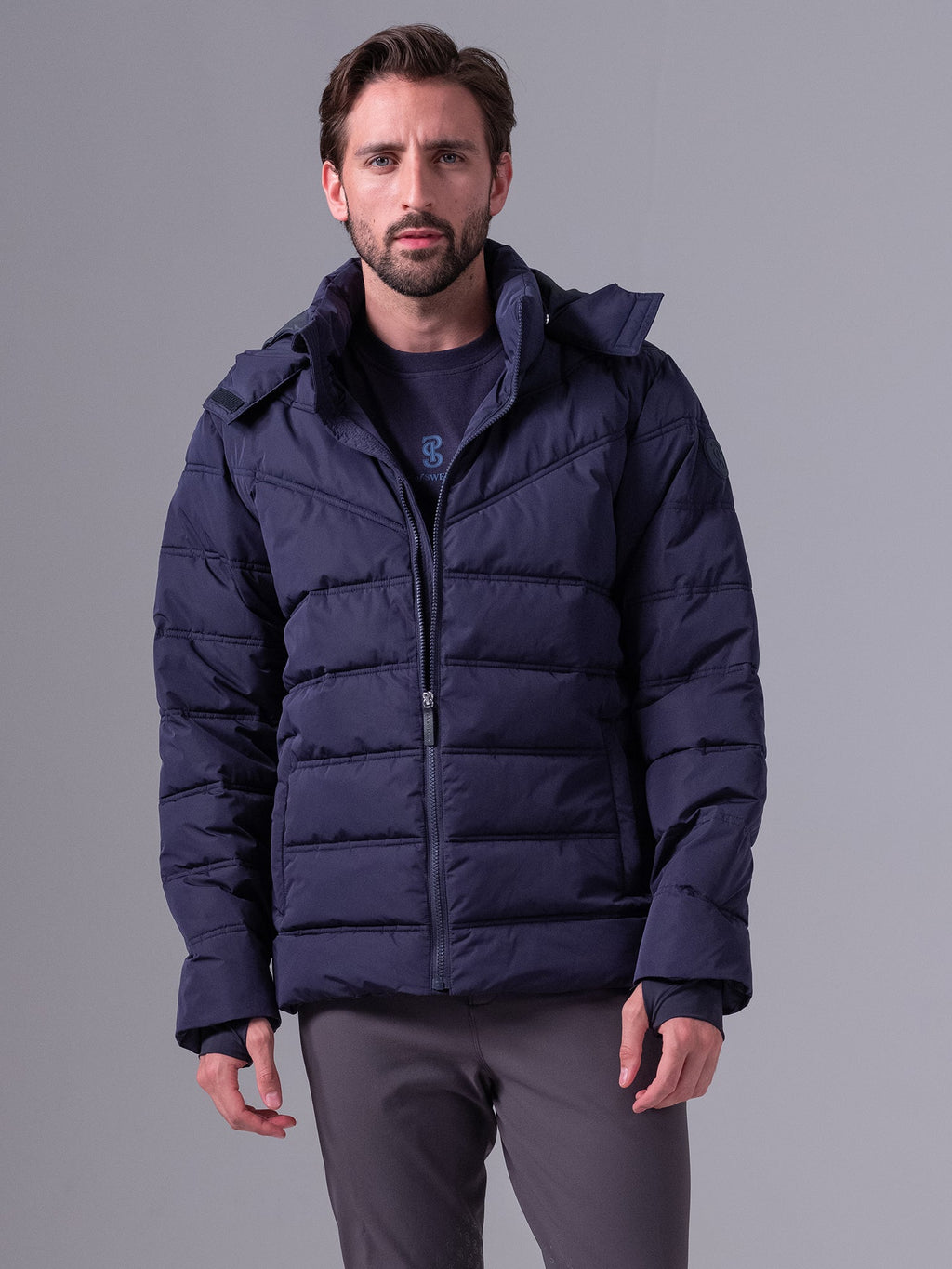 Paul Puffer Jacket - Navy