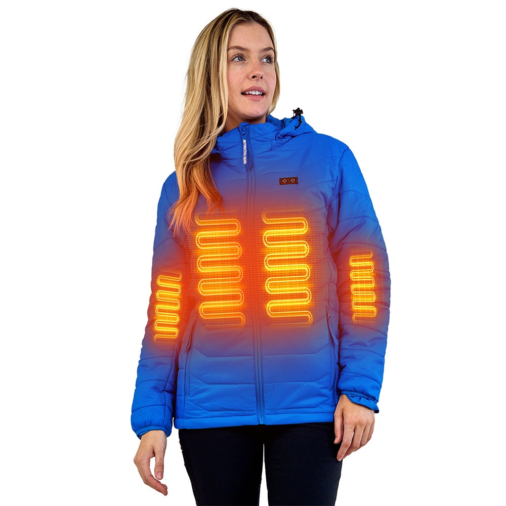 ANTARCTICA GEAR Lightweight Heating Jackets, Winter Coat For Women