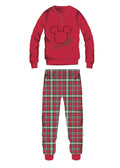 Disney Mickey Mouse winter thick Christmas pajamas for men - cotton flannel pajamas - L