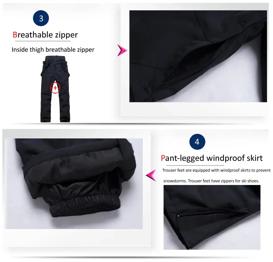 Winter Ski Pants for Men and Women