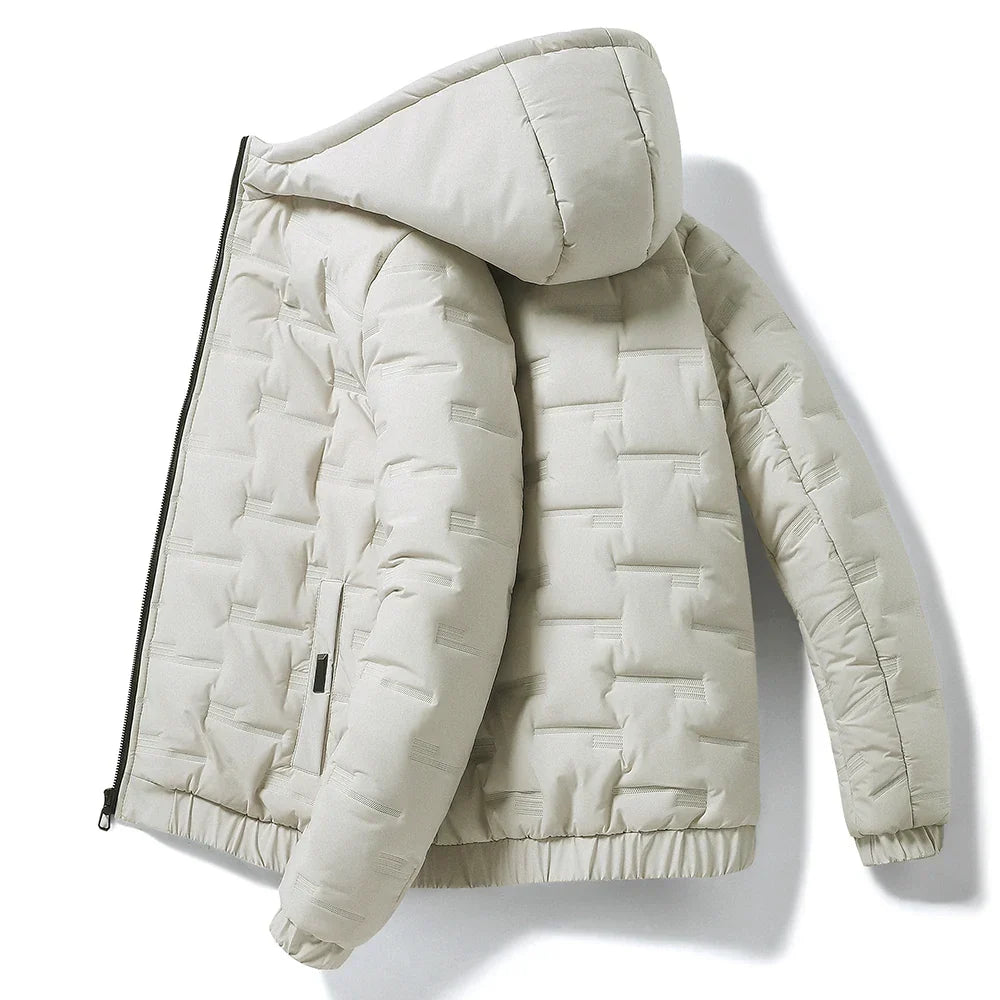 Winter Men's Hooded Down Jacket Thick Puffer