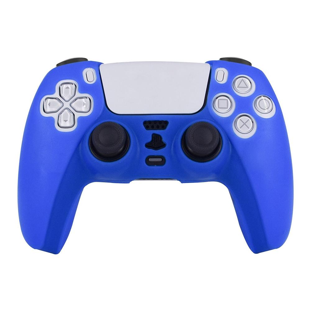 NNEIDS Blue Silicone Protective Cover For Ps5 Controller