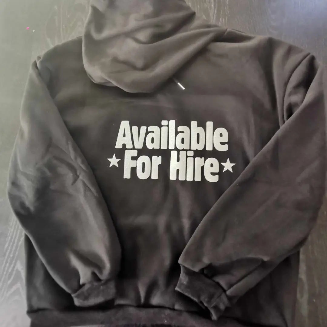 Winter Face Painter Hoodie - Black